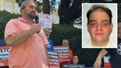 Geoffrey West (Foto rechts) tötete eine Frau bei einem Raubüberfall.