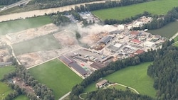 Erst im August kam es in einem Recyclinghof im Tiroler Pill zu einem Großbrand.