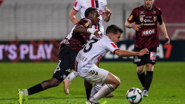 Im Hinspiel trennten sich Lustenau und Admira Wacker im vergangenen September in der Südstadt ...