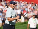 So emotional jubelte Österreichs Golfstar Sepp Straka bei seinem Fourball-Sieg mit Jon Rahm ...
