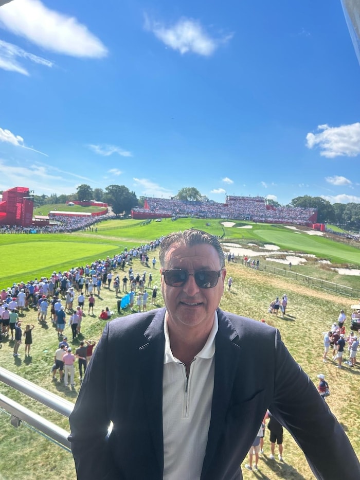Edwin Weindorfer ist beim Ryder Cup live vor Ort.