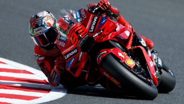 Marc Marquez wurde Zweiter im Sprint.
