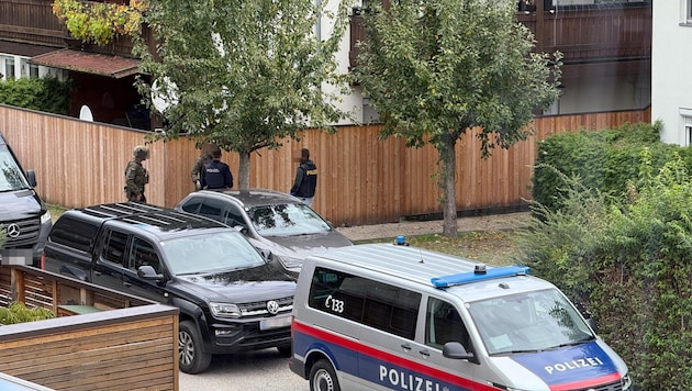 Mehrere Polizeistreifen und die Cobra waren am Donnerstag im Einsatz.