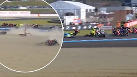 Jorge Martin war im Sprint von Motegi gestürzt.