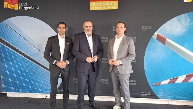 Zufrieden mit Landes-Energiegemeinschaft: Burgenland- Energie-Vorstandschef Stephan Sharma, ...