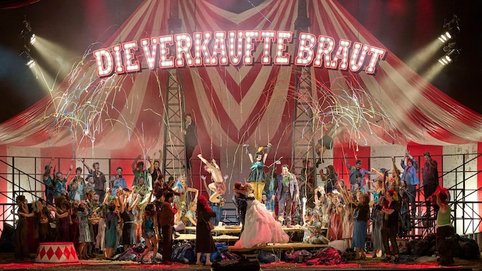 Der Dritte Akt spielt im Zirkus.