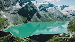 Nach nur zwei Monaten im Betrieb ist steht neue Verbund-Kraftwerk Limberg III in Kaprunschon ...