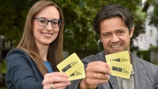 In den Startlöchern: Stephanie Stöckl und Bernhard Perner, Raiffeisenbank Lungau