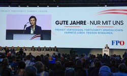 Marlene Svazk bei ihrem ersten Bundesparteitag in Salzburg als Gastgeberin – beim letzten ...