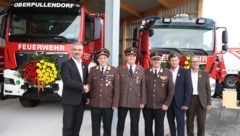 Feuerwehr Oberpullendorf: Neue Fahrzeuge zum Jubiläum.