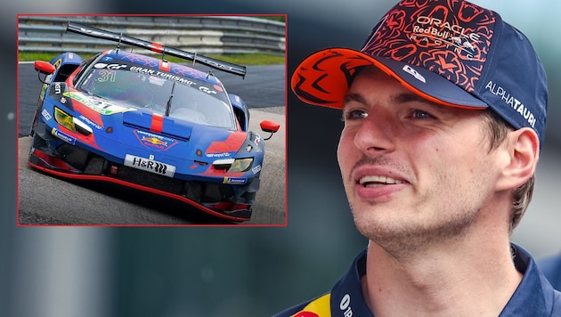 Max Verstappen gewinnt auf der legendären Nordschleife in einem Ferrari 296 GT3 …