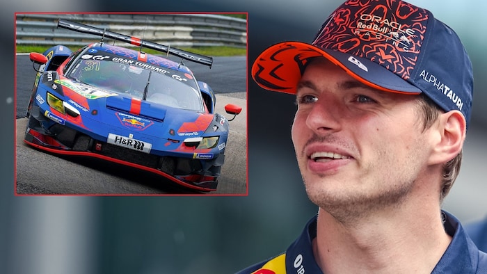 Max Verstappen gewann auf der legendären Nordschleife in einem Ferrari 296 GT3.