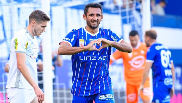 Ronivaldo once again had every reason to celebrate ...