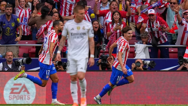 Atlético put in a strong performance against Real and won 5:2.