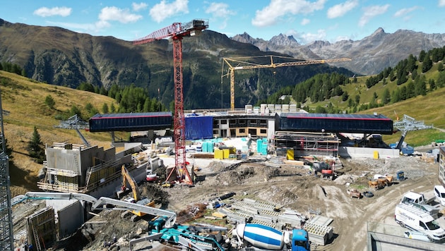 Die laufende Großbaustelle in Ischgl