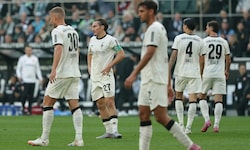 Hängende Köpfe bei Gladbach am heutigen Abend
