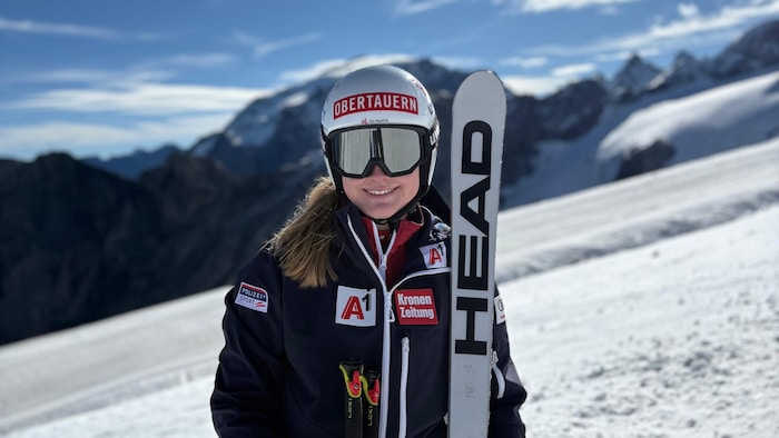 Lisa Grill kehrte im September auf Schnee zurück.