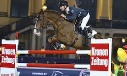 Christian Kukuk im Sattel von „Chageorge“