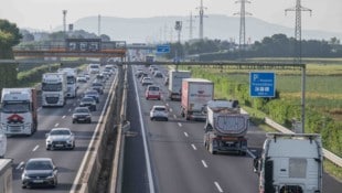 Die A9 zwischen Graz-West und Wildon könnte frühestens ab 2030 auf drei Spure je Fahrtrichtung ...