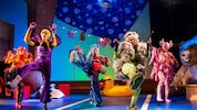 „Monster“ im Next Liberty: Simone Leski, Christoph Steiner, Helmut Pucher, Lisa Rothhardt und ...