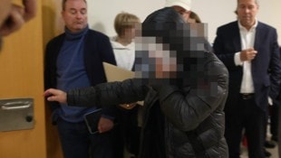 Einer der zehn Angeklagten im Prozess vergangene Woche