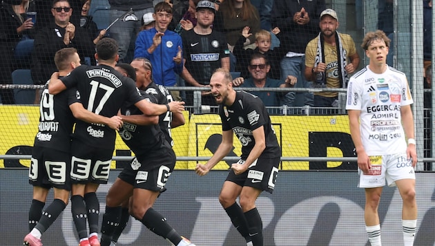 Entfesselnder Jubel bei Sturm Graz in der Nachspielzeit