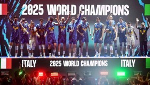 Italiens Volleyball-Weltmeister