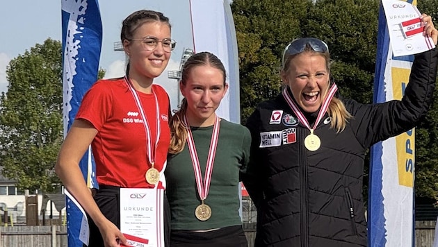 Julia Mayer gewinnt ihren fünften Titel in Folge.