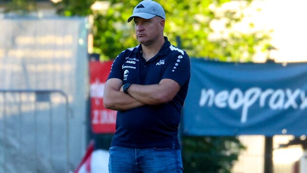 Saalfelden-Trainer Florian Klausner.