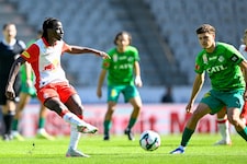 Mamady Diambou zeigte gegen die WSG Tirol mit einer guten Leistung auf