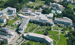 Das Reduce Bad Tatzmannsdorf vereint Hotels, Kurhotels, ein Kurmittelhaus, Heilquellen, ...