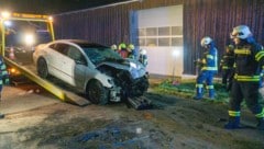 Der VW ist ein Totalschaden.