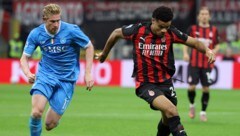 Meister SSC Napoli ist nach dem Duell mit der AC Milan nicht mehr Tabellenführer …