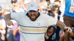 Shane Lowry sicherte Europas Sieg. 