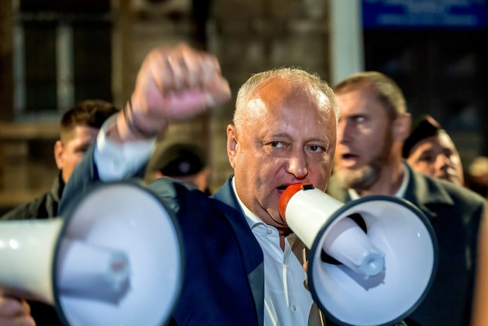 Igor Dodon will das Ergebnis einfach nicht akzeptieren.