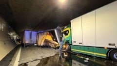 Crash im Tauerntunnel.
