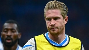 Kevin de Bruyne wurde in der 72. Minute ausgewechselt. 