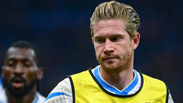 Kevin de Bruyne wurde in der 72. Minute ausgewechselt.