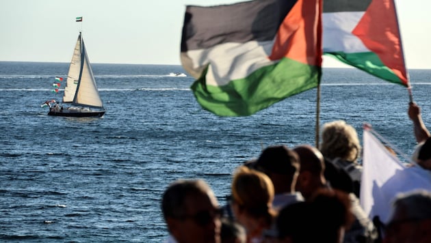 Unter den Aktivisten, die Richtung Gaza segeln, befinden sich auch vier Personen aus Österreich.