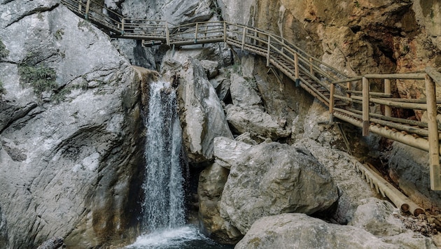 Die Bärenschützklamm, ein Naturjuwel