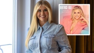 Schlagerstar Beatrice Egli möchte mit ihrem neuen Album „Hör nie auf damit“ Mut machen.