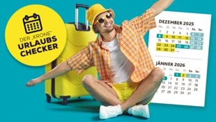 Von diesem Dezember bis Jänner 2027 – wie Sie mit wenigen Urlaubstagen das Maximum herausholen
