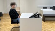 Der junge Syrer auf der Anklagebank in Wien