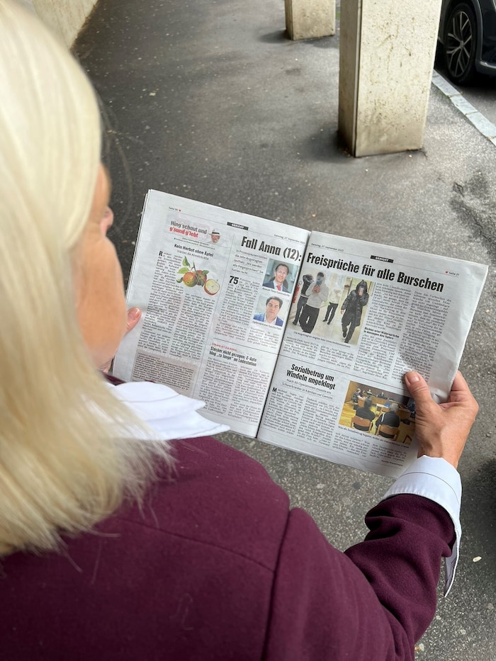 Auch Verteidigungsministerin Klaudia Tanner verfolgte die Berichterstattung über den Fall Anna ...