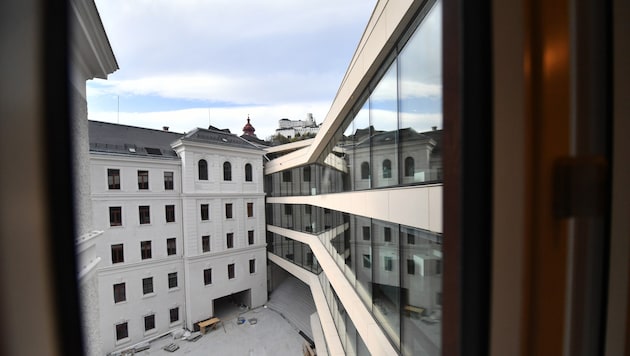 Zahlreiche Gebäude in Österreich zählen – wie etwa das Landesgericht Salzburg – zum Bestand der ...