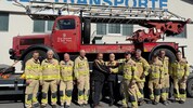Die Feuerwehr Schwaz übergab die legendäre Drehleiter an jenen Verein, der künftig weitere ...