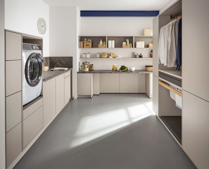 Die Wichtigkeit eines Hauswirtschaftsraumes wird bei der Küchen- und Wohnraumgestaltung ...