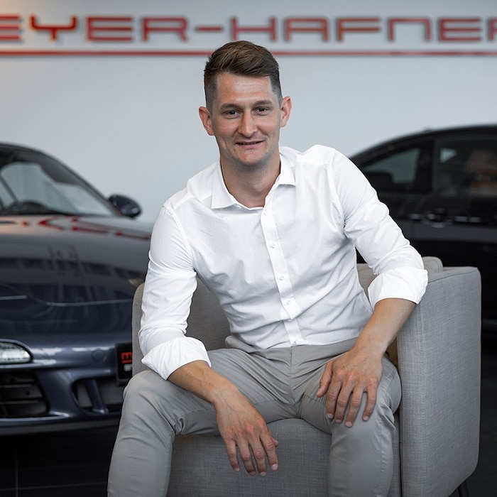 Autohaus-Inhaber Sebastian Hafner