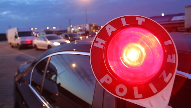 Gestoppt! Das Mietauto wurde in Zwettl von der Polizei sichergestellt und dem Besitzer ...