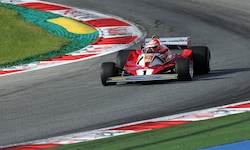 Ein Ferrari von Niki Lauda wird am Salzburgring zu bewundern sein.